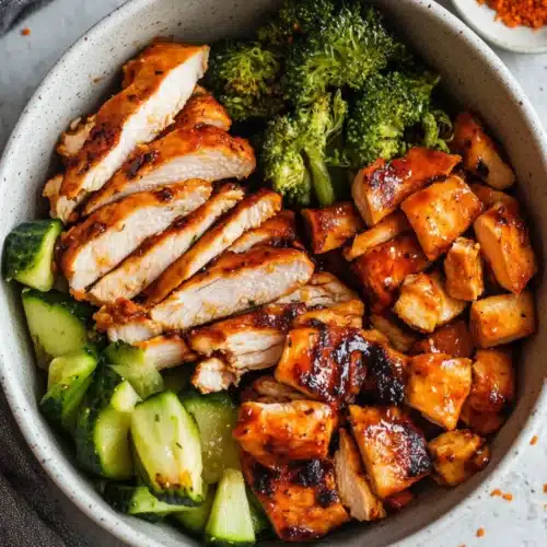 Hot Honey Chicken Bowls