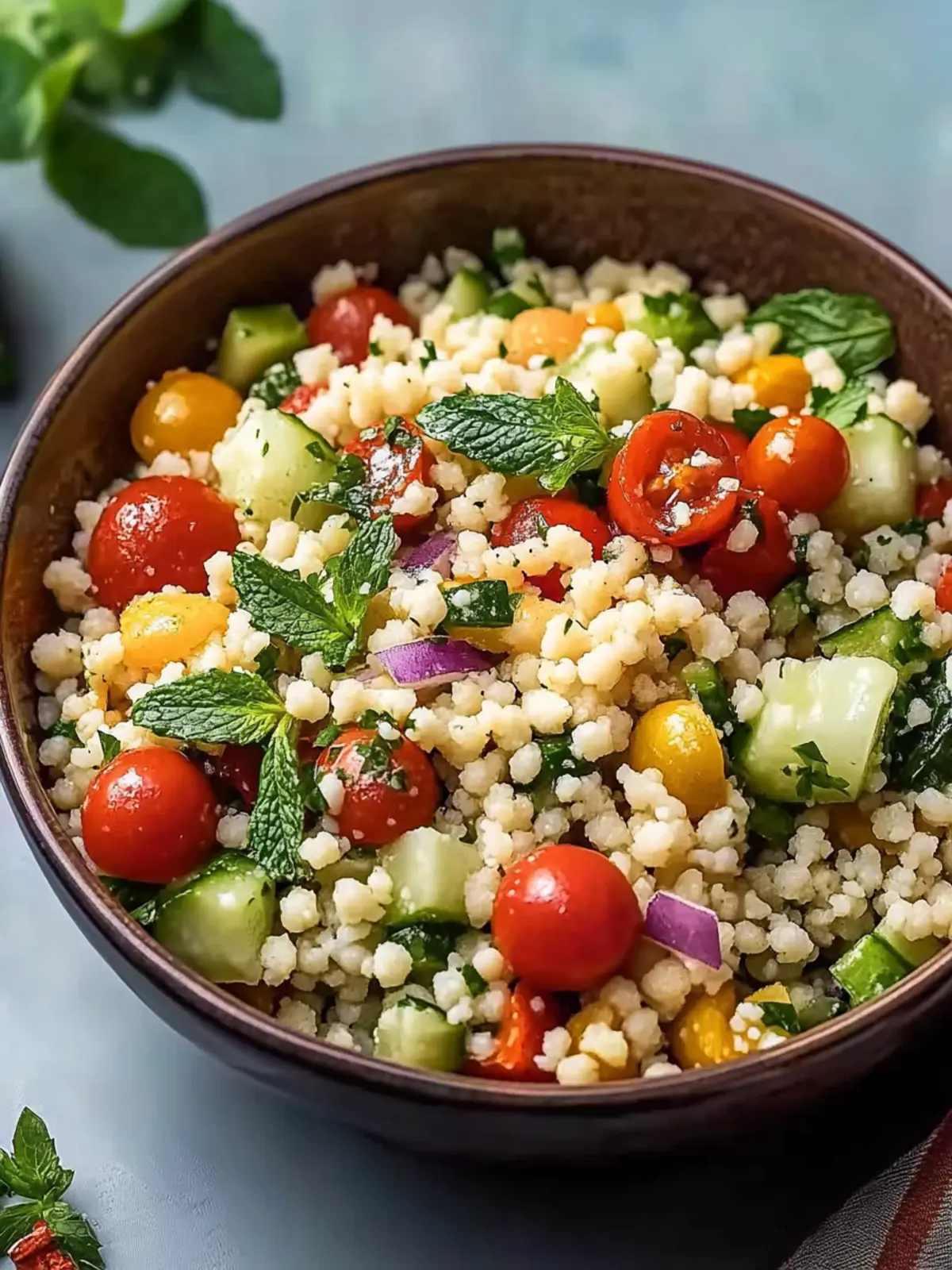 Mediterranean Couscous Salad