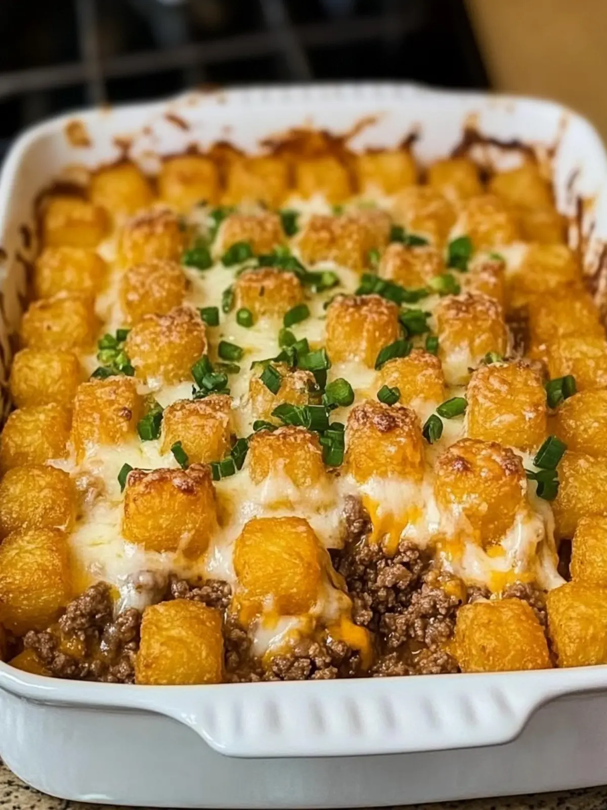 tator tot casserole with ground beef