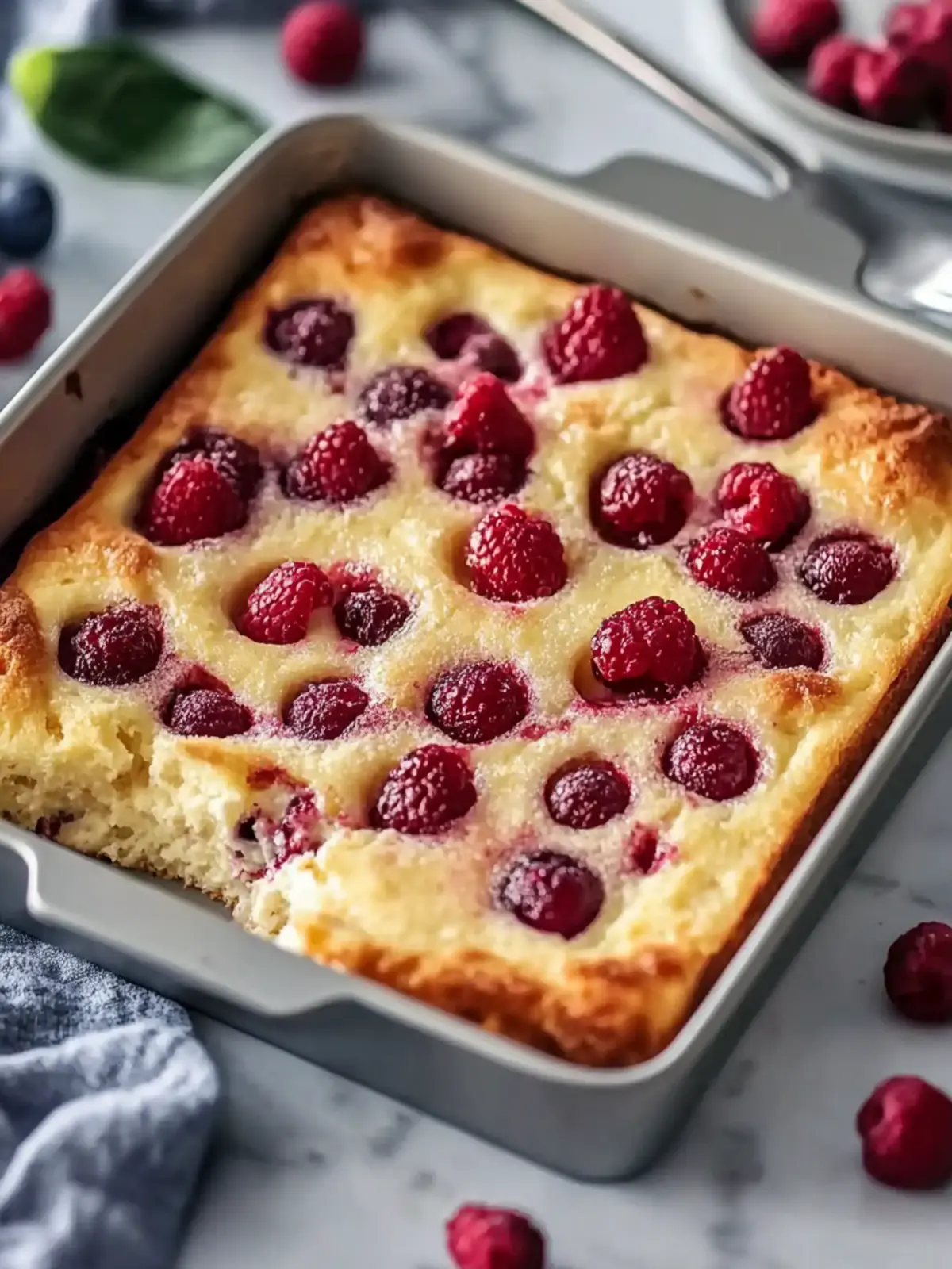 High Protein Cottage Cheese Breakfast Bake