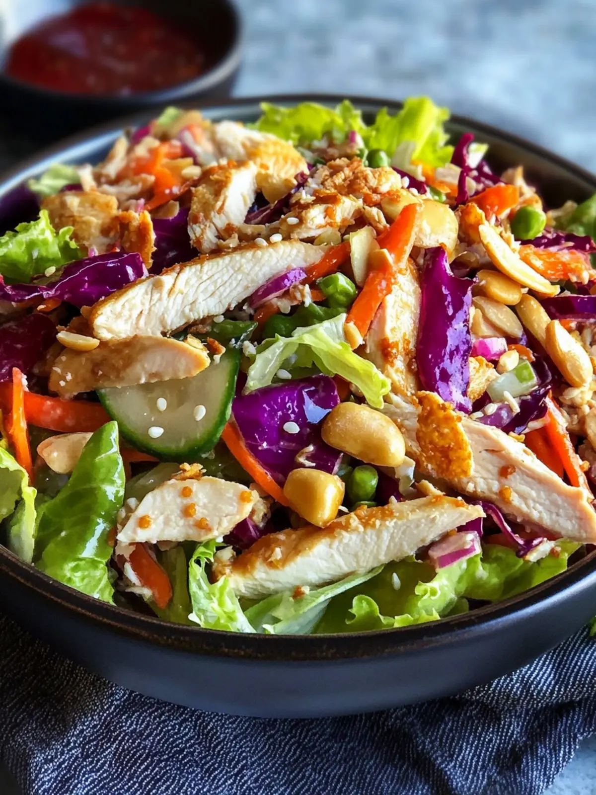 Asian Chicken Crunch Salad
