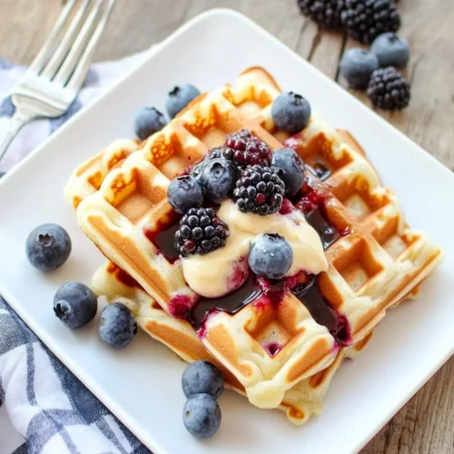 Berry Waffles recipe