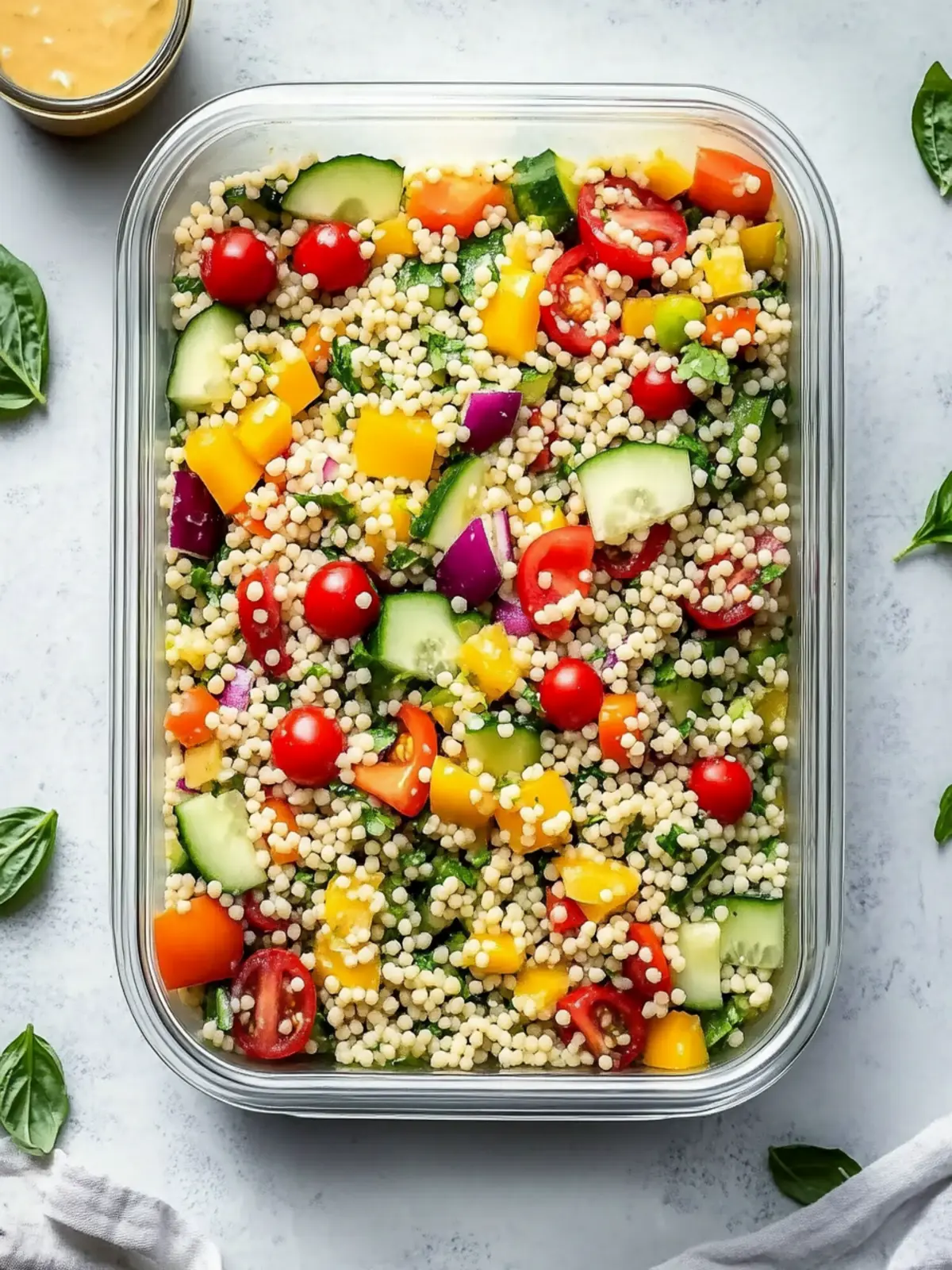 Couscous Salad Meal Prep: Easy, Healthy, and Flavor-Packed!
