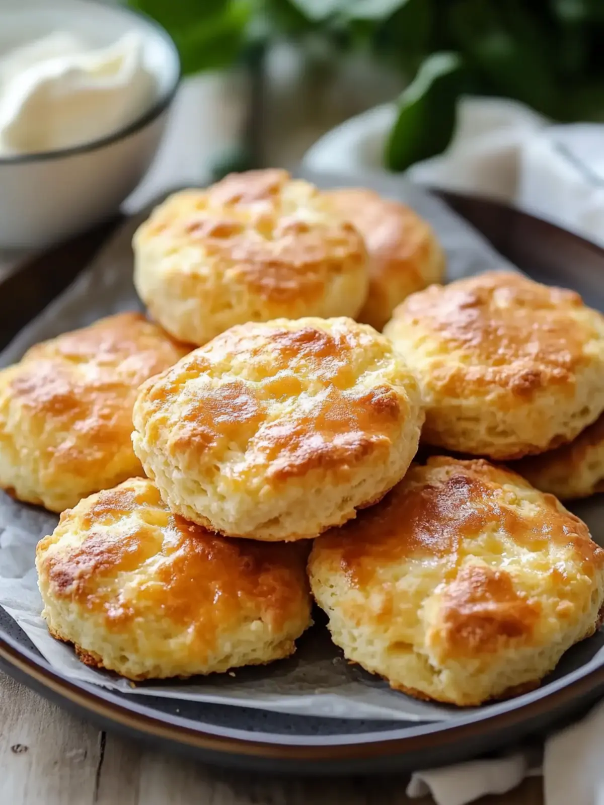 Hearty Cottage Cheese Breakfast Biscuits