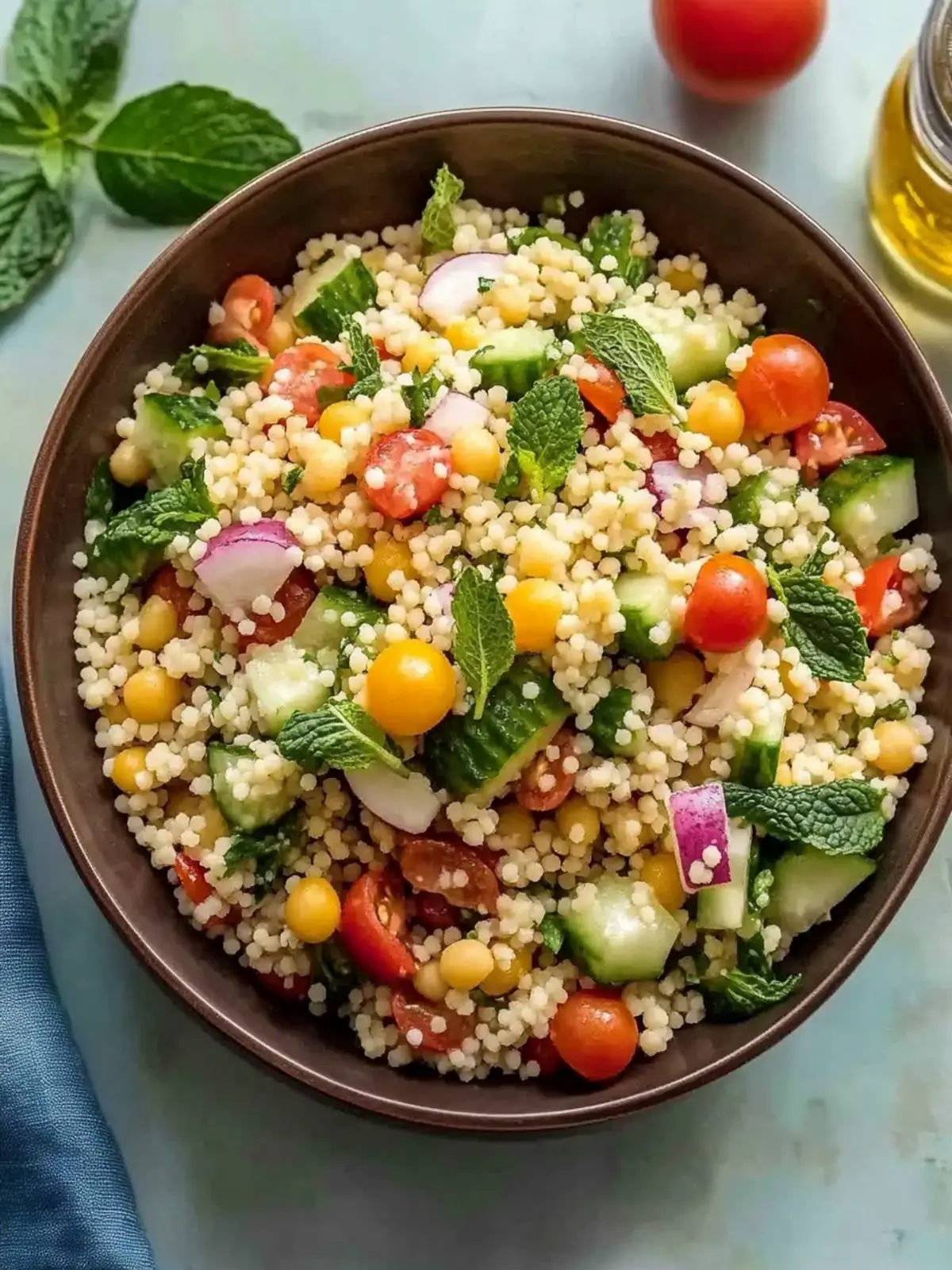 Mouthwatering Mediterranean Couscous Salad