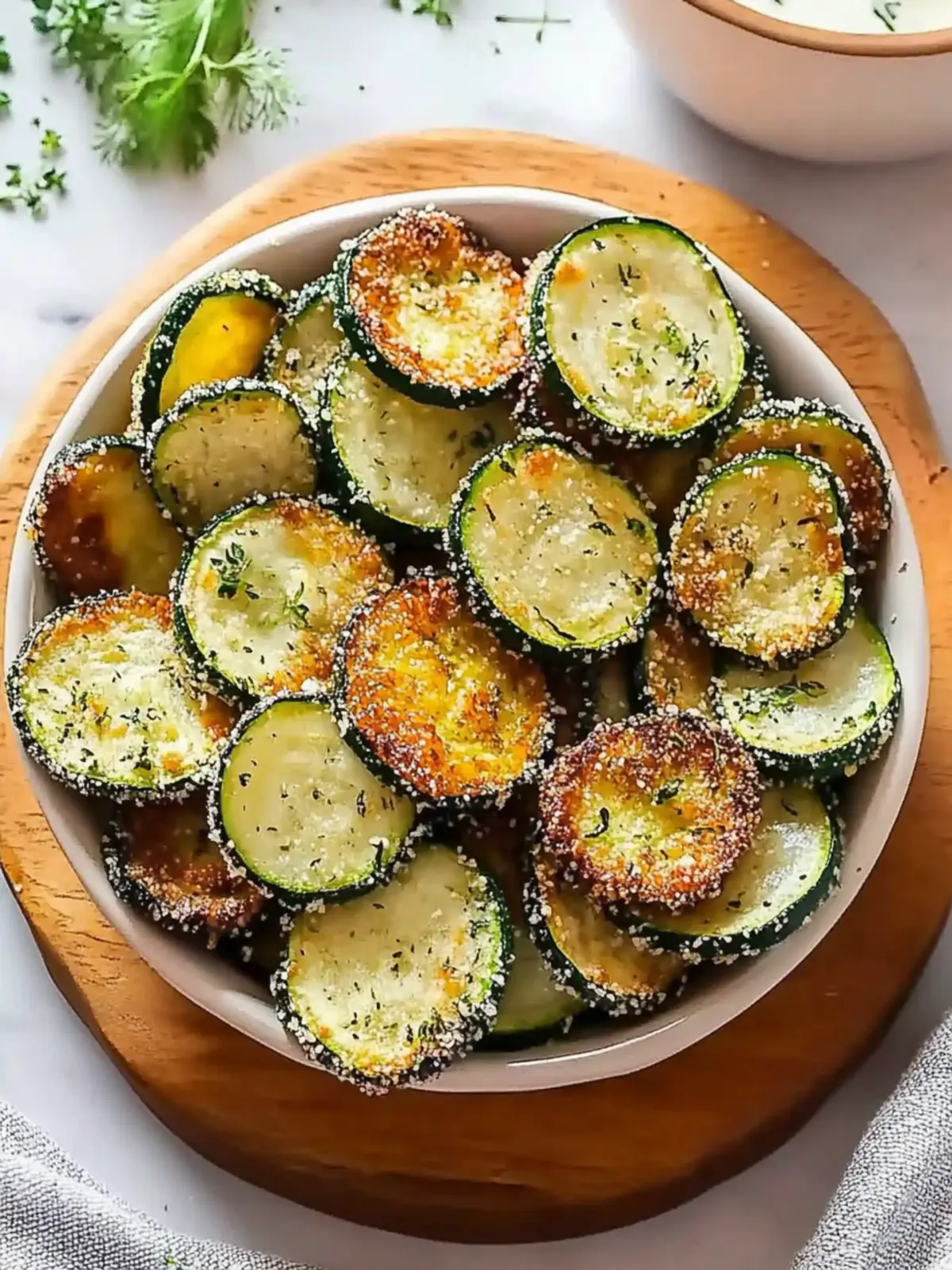 Tasty Keto Zucchini Chips