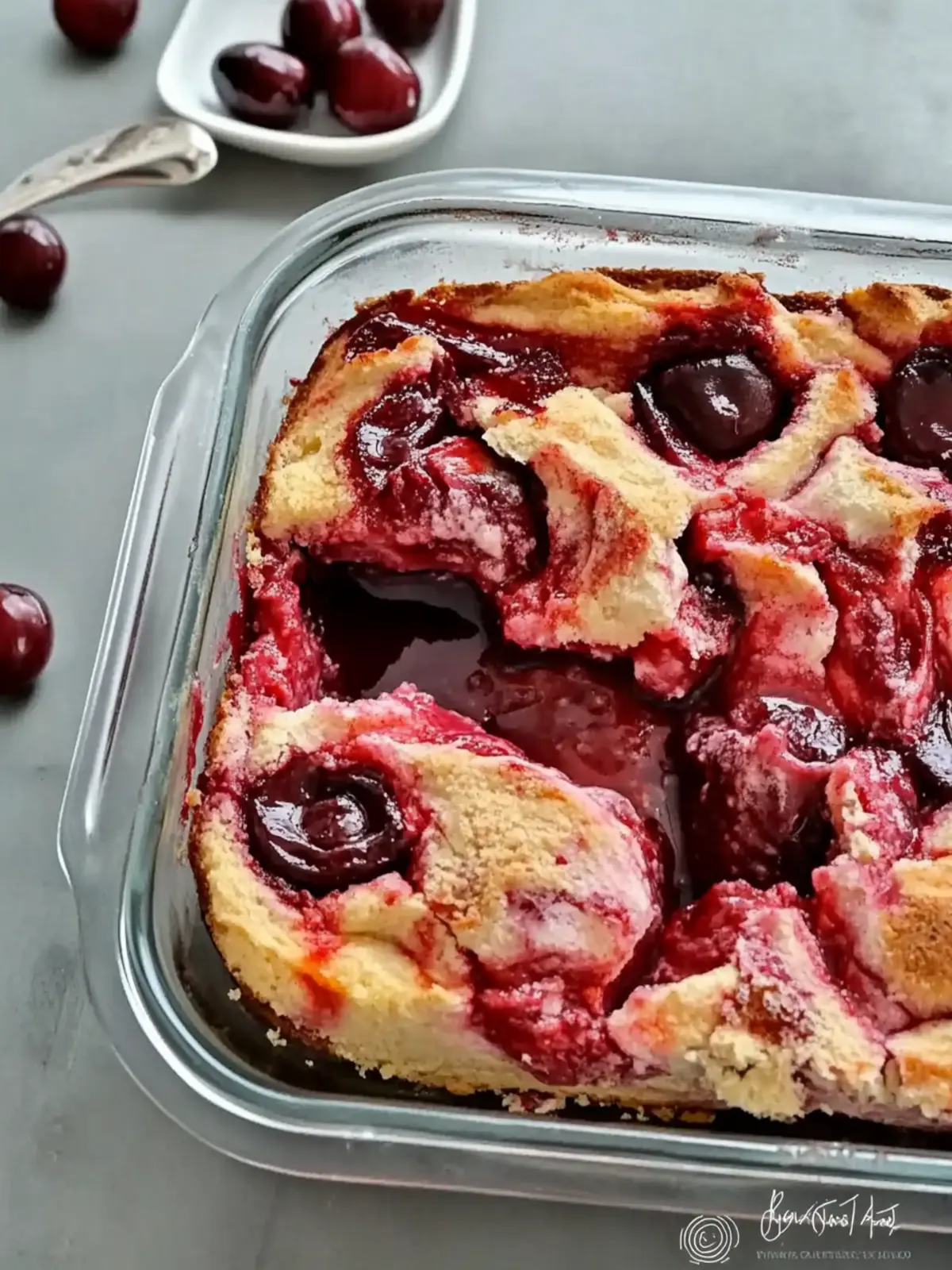 Cherry Swirl Cake recipe
