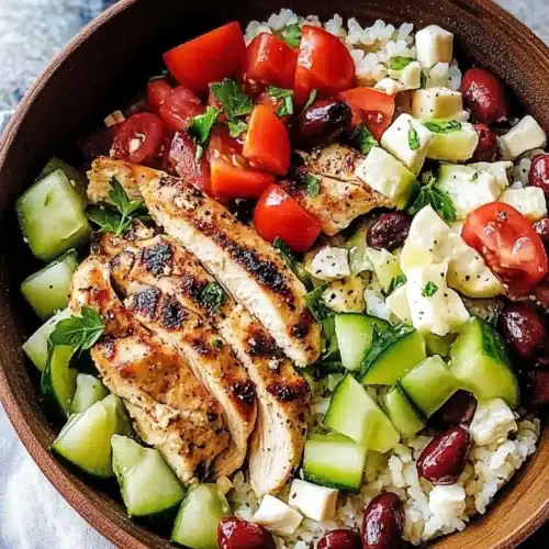 Greek Chicken Bowls