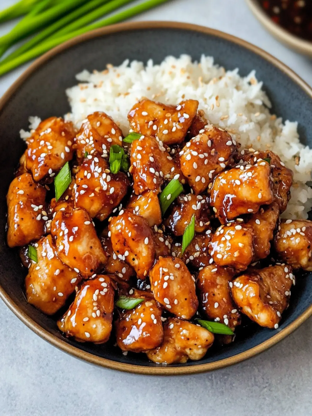 Healthy Sesame Chicken