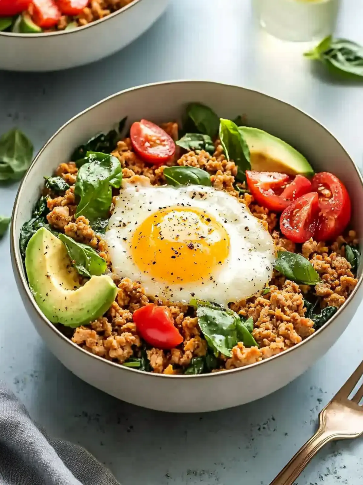 Wholesome Ground Turkey Breakfast Bowls