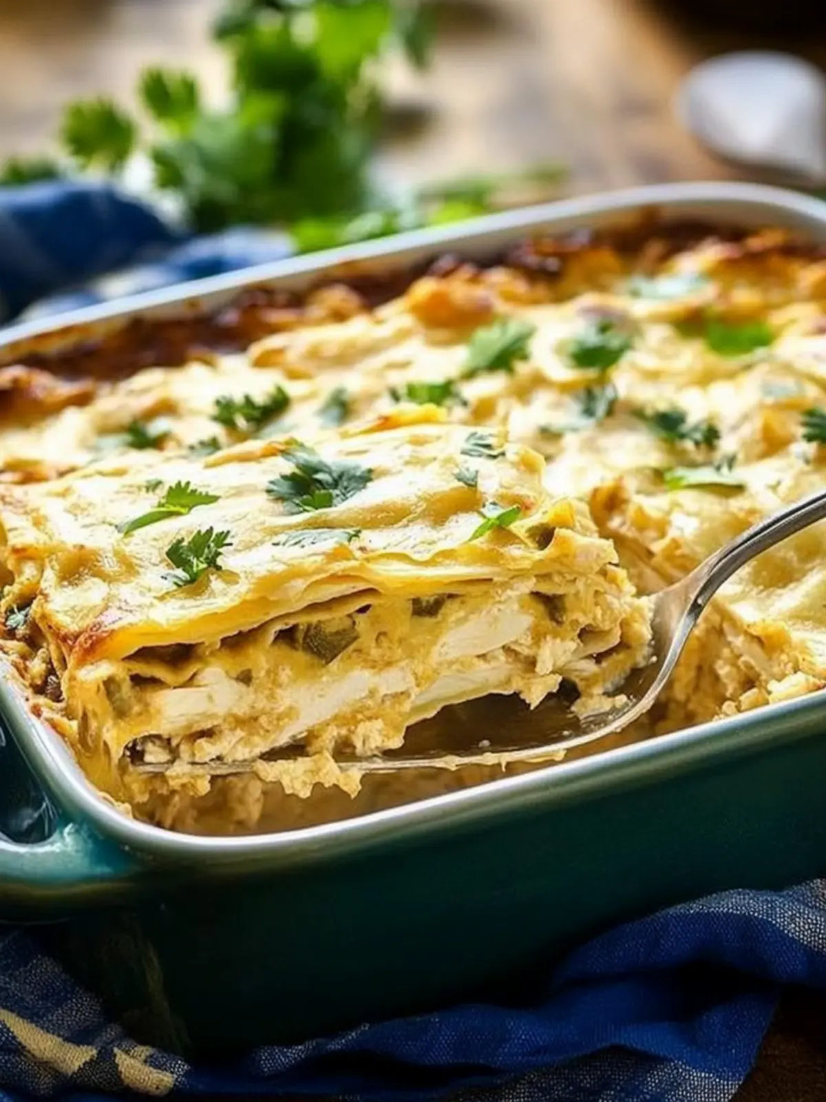 Easy Chicken Enchilada Casserole recipe