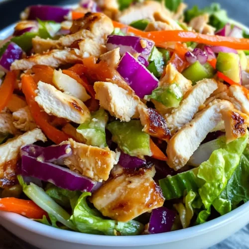Asian Chicken Crunch Salad