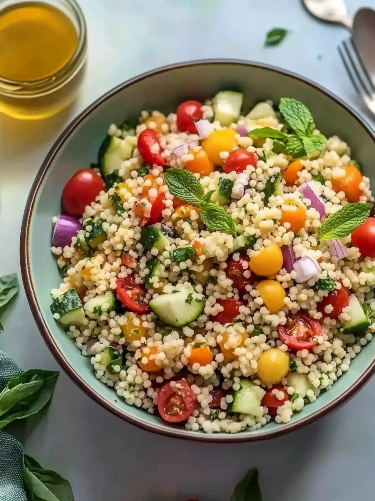 Mouthwatering Mediterranean Couscous Salad