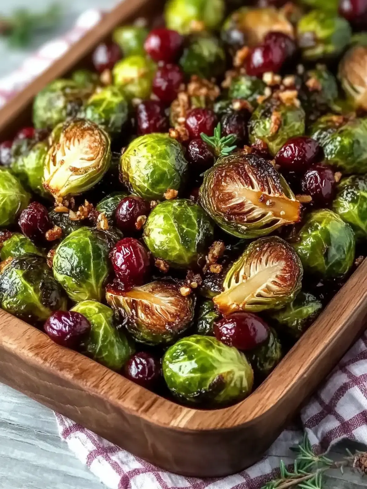 Caramelized Roasted Brussels Sprouts