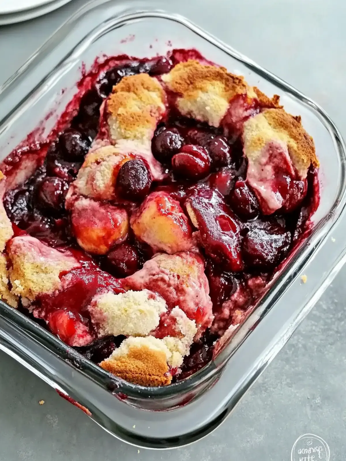 Cherry Swirl Cake recipe