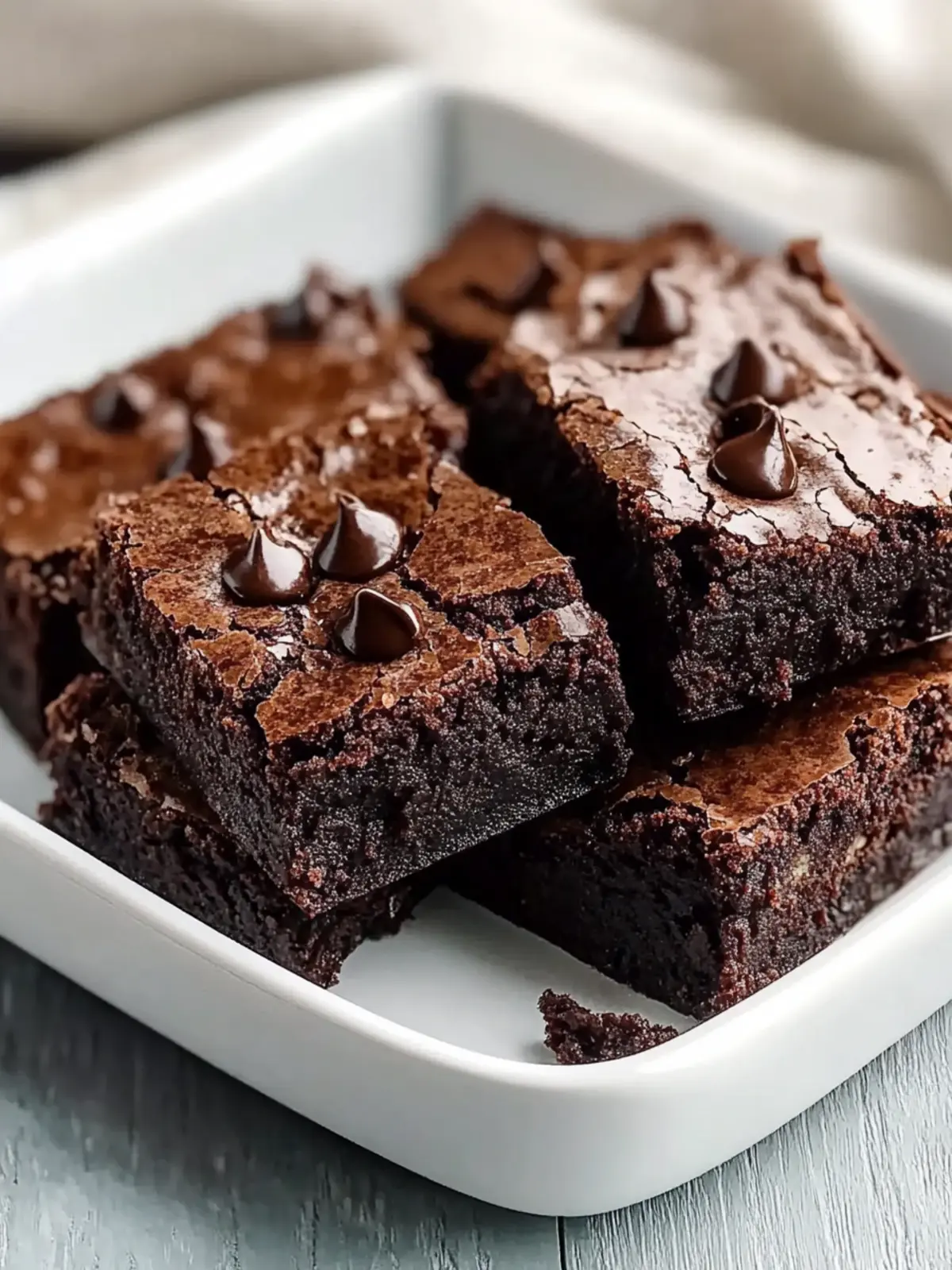 Low Carb Gluten Free Keto Zucchini Brownies