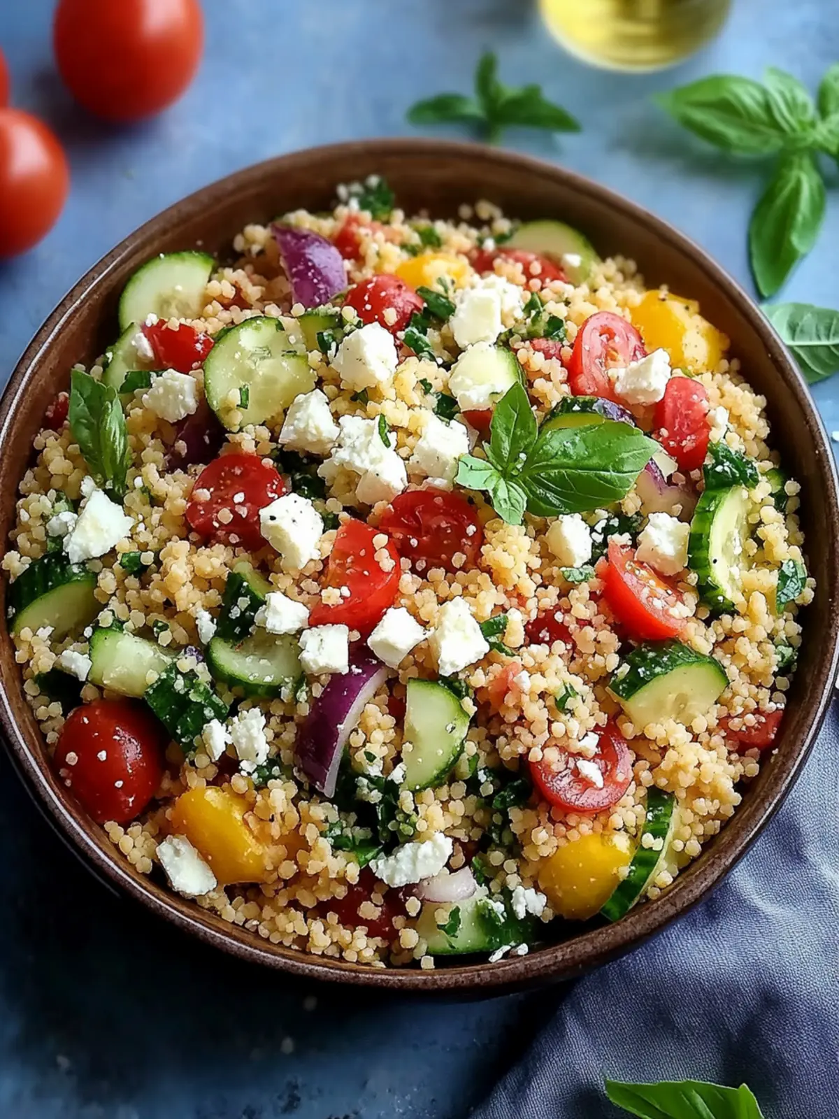 Couscous Salad with Feta