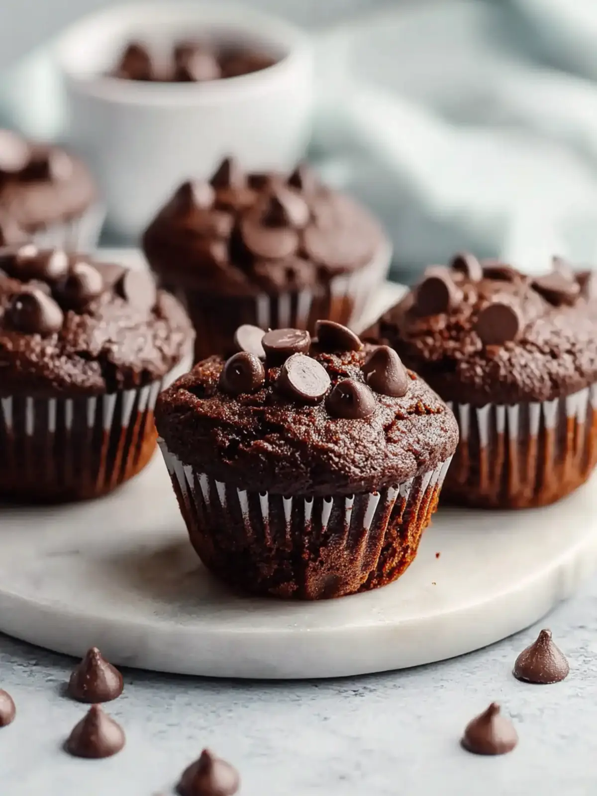 Chocolate Kodiak Cake Protein Muffins