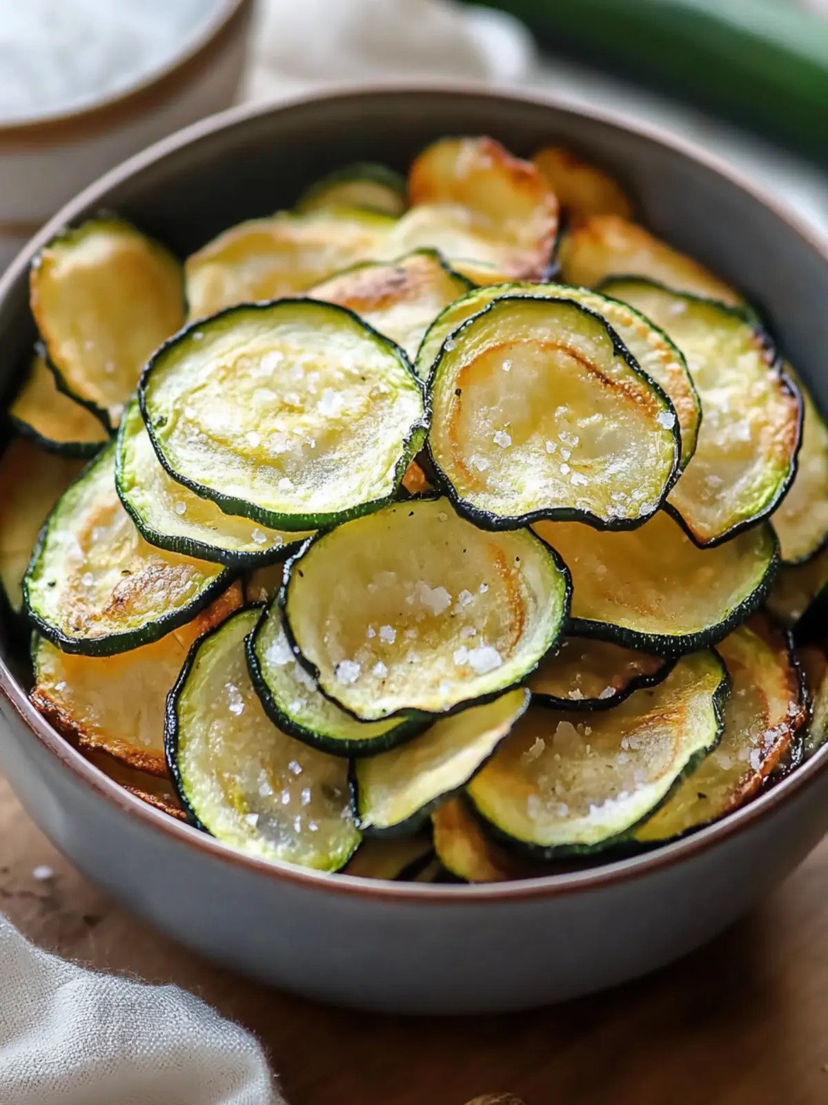 Best Salt and Vinegar Zucchini Chips