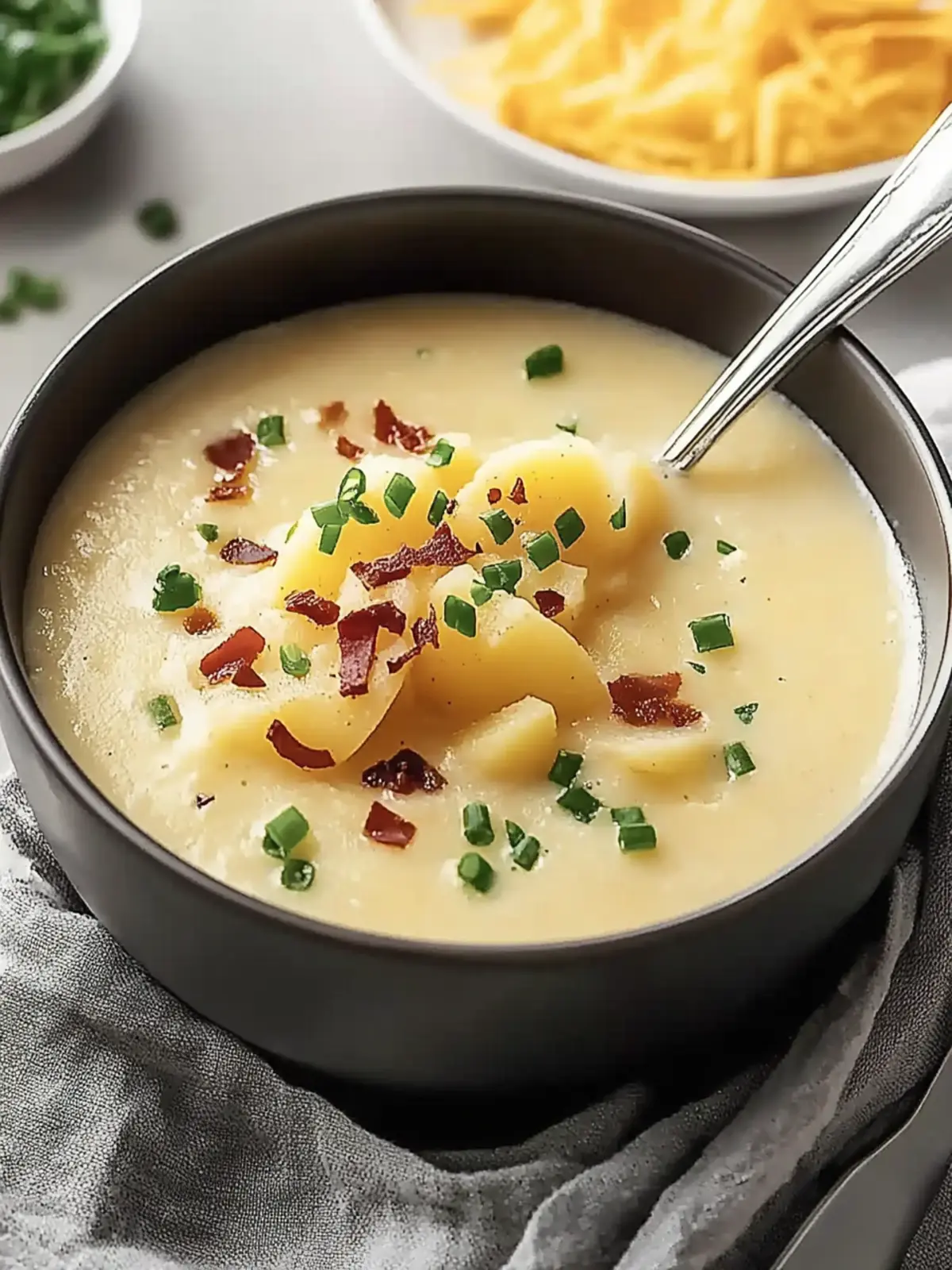 Simple Vegan Instant Pot Potato Soup