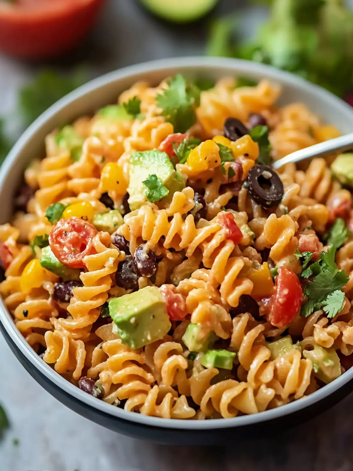 Quick Taco Pasta Salad