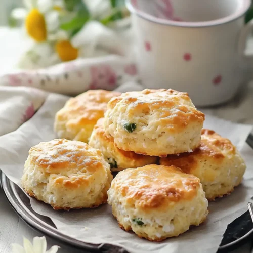 Hearty Cottage Cheese Breakfast Biscuits