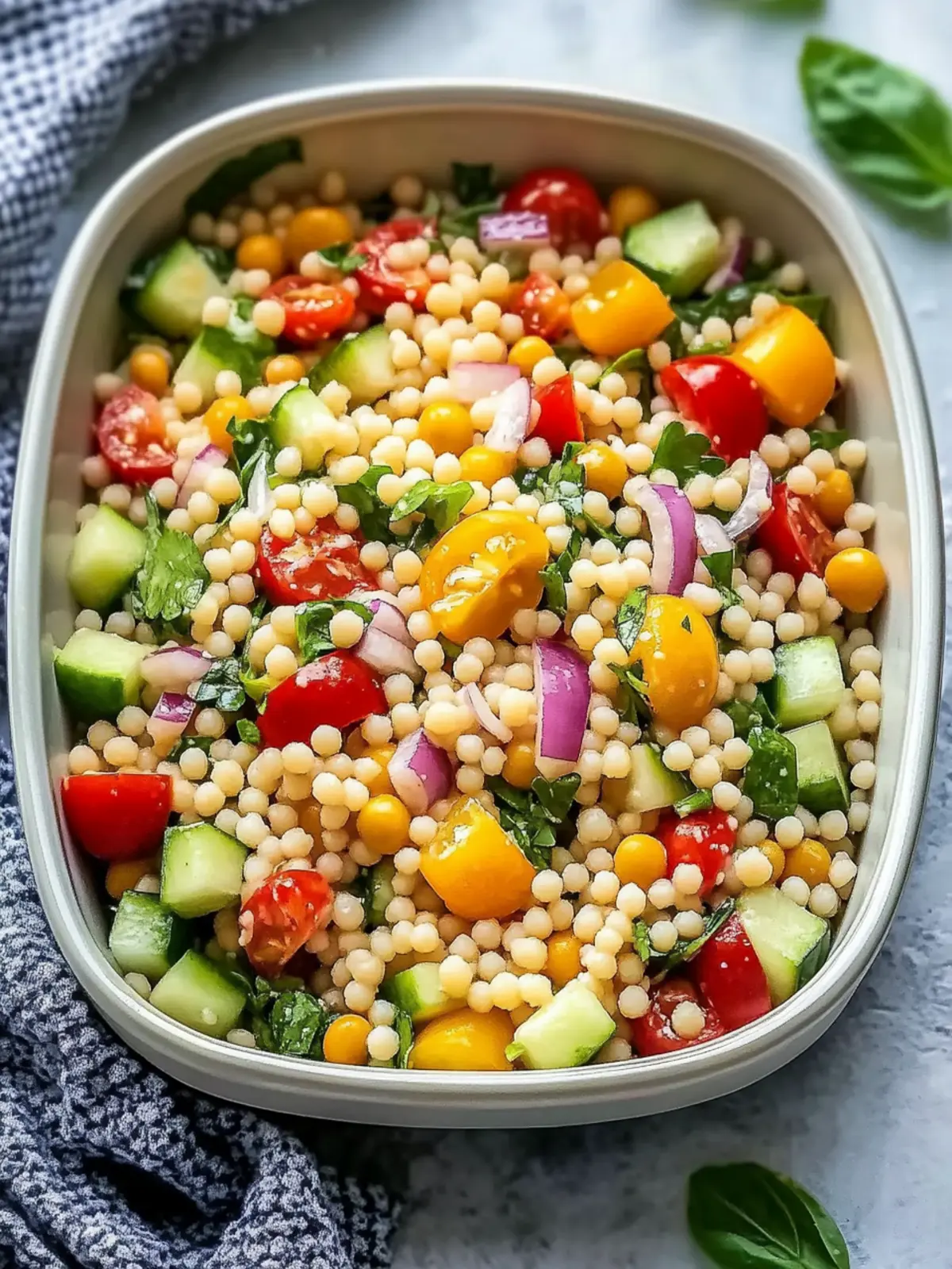 Couscous Salad Meal Prep
