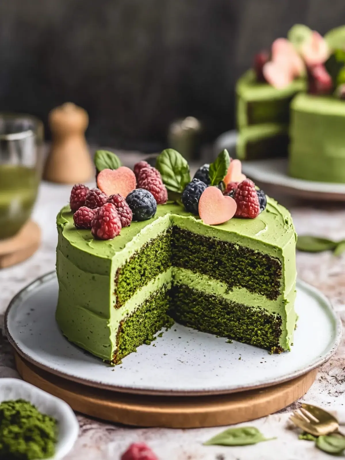 Vegan Matcha Cake