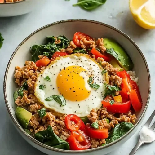 Wholesome Ground Turkey Breakfast Bowls