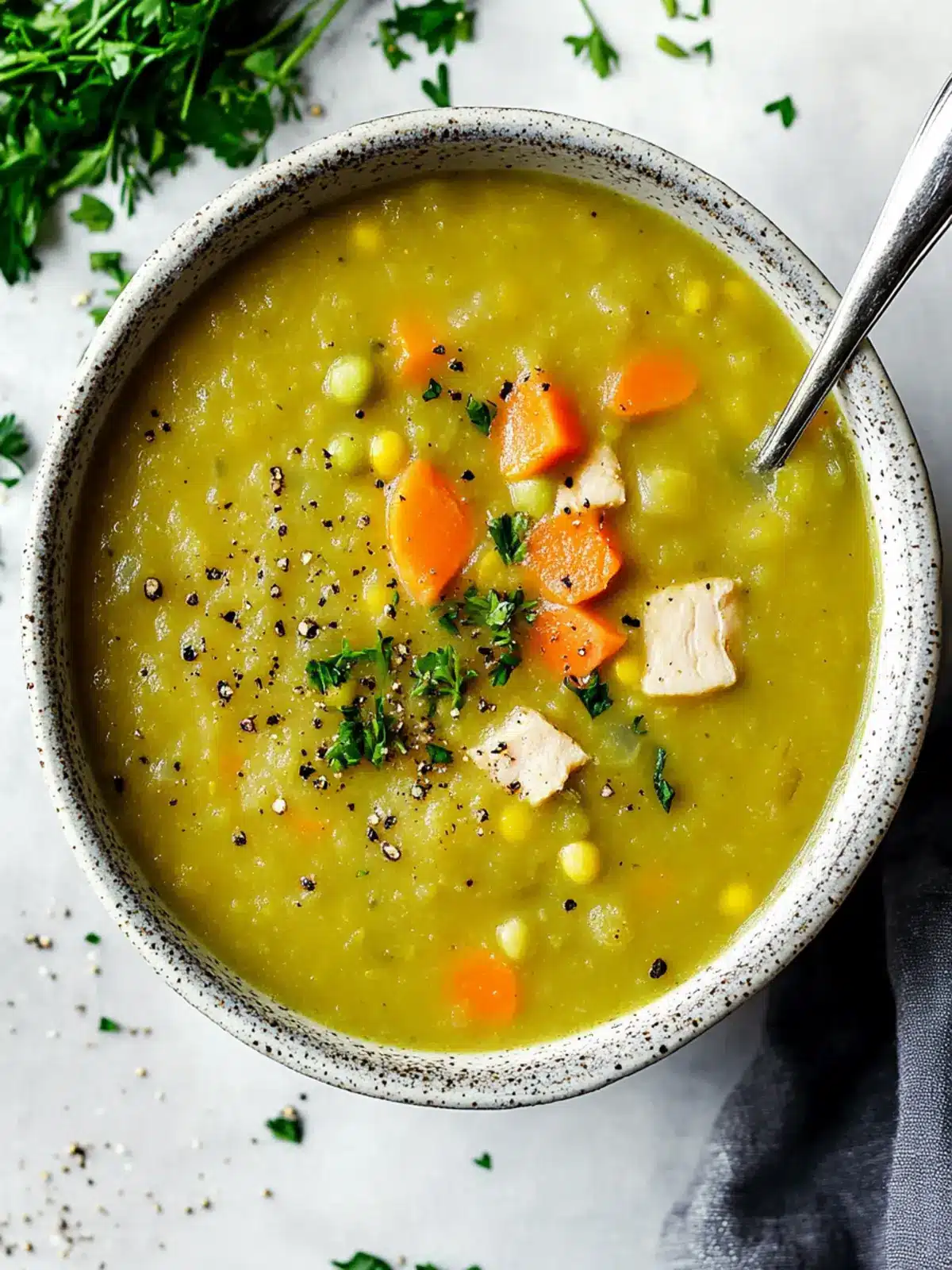 split pea soup recipe