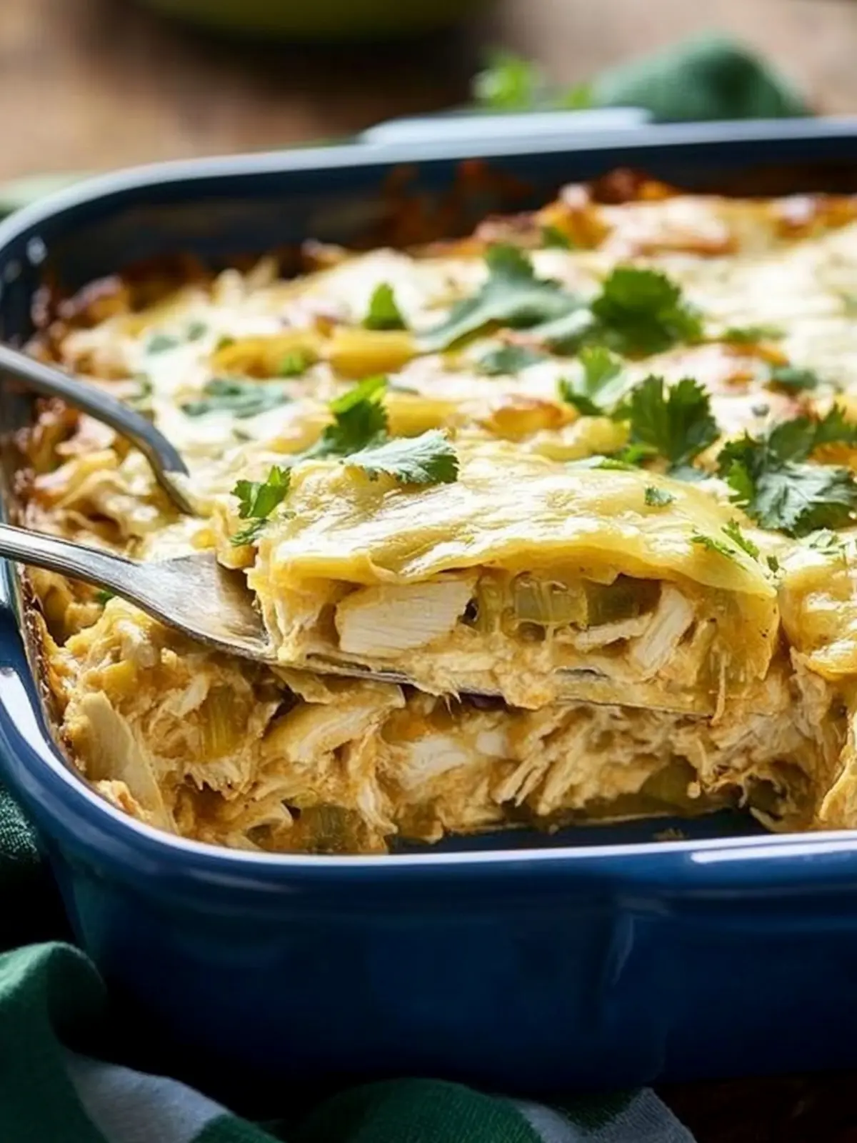 Easy Chicken Enchilada Casserole recipe