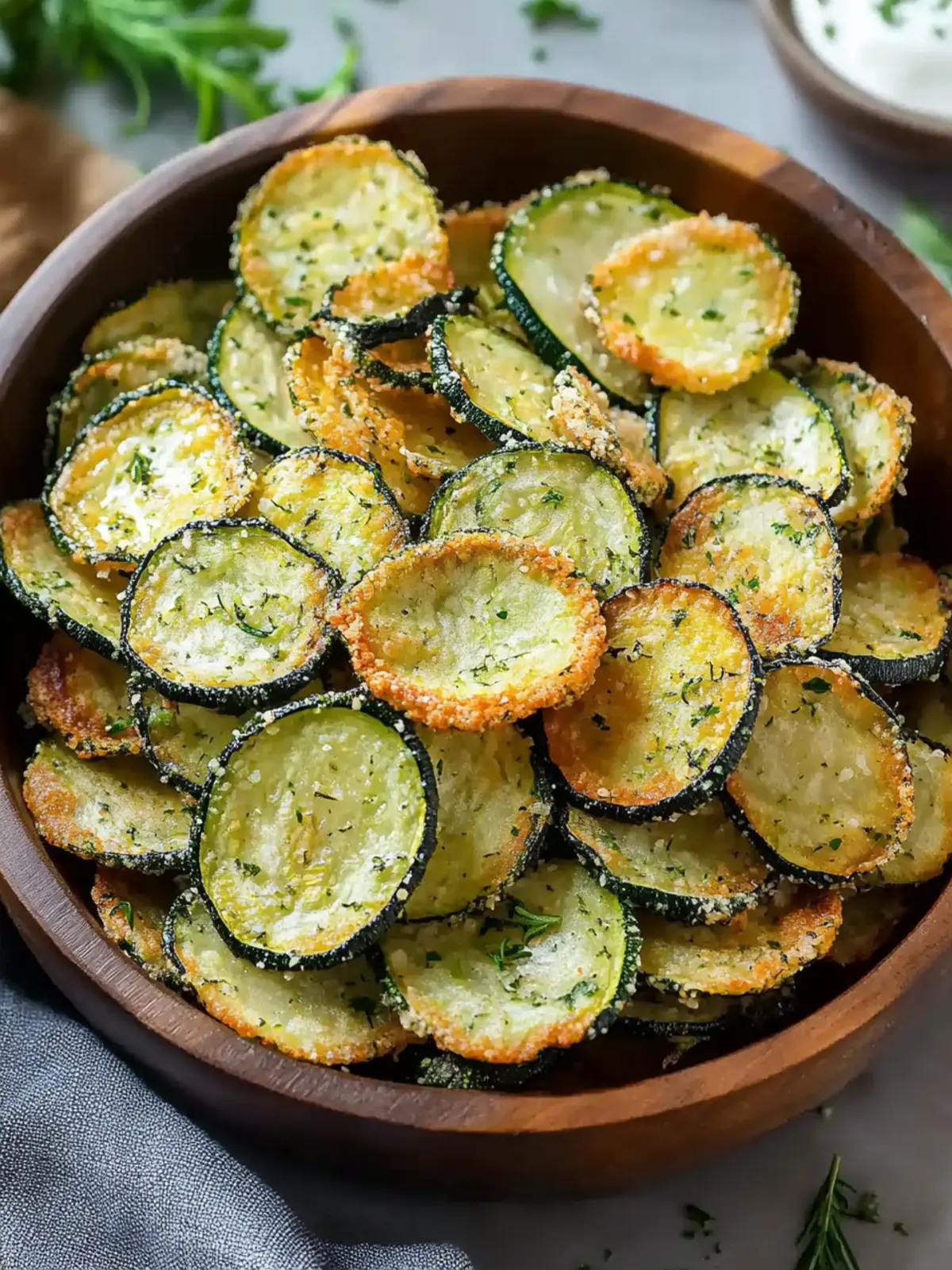 Tasty Keto Zucchini Chips