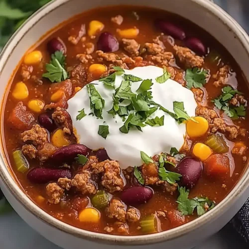 Slow Cooker Stew Meat Chili
