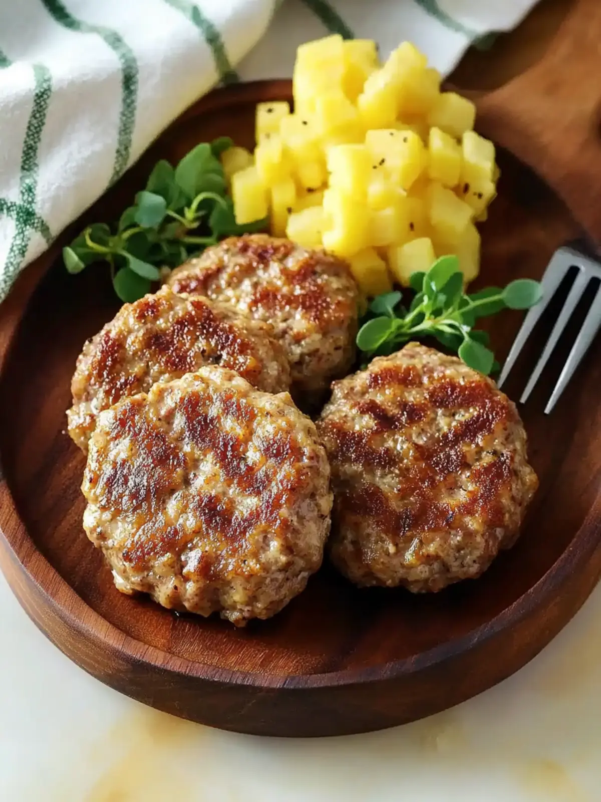 Tasty Ground Turkey Breakfast Sausage