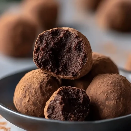Dark Chocolate Truffles
