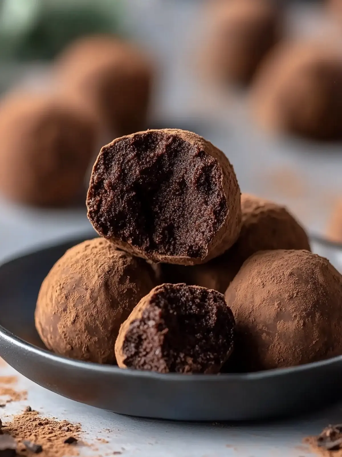 Dark Chocolate Truffles