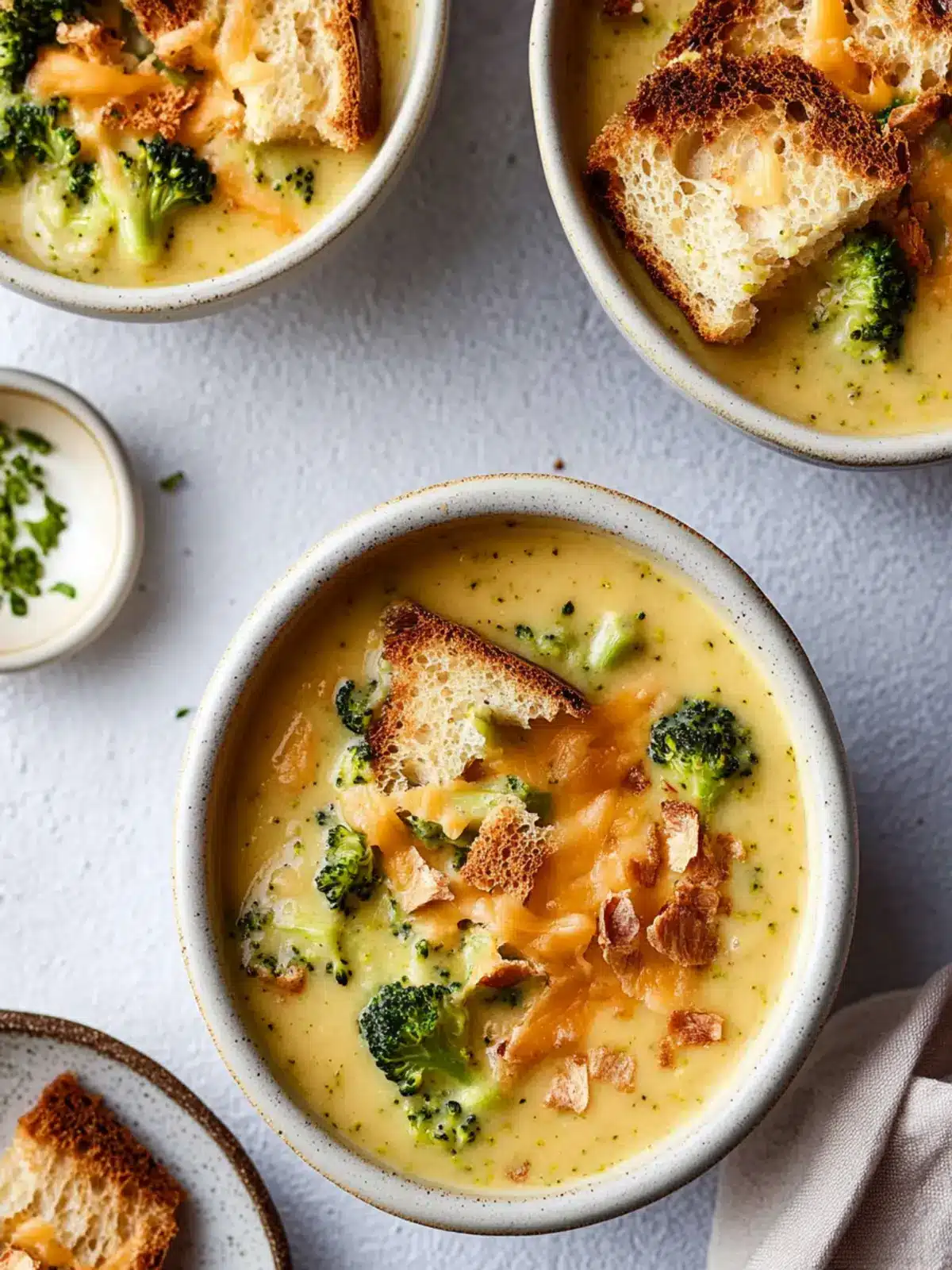Broccoli Cheddar Soup