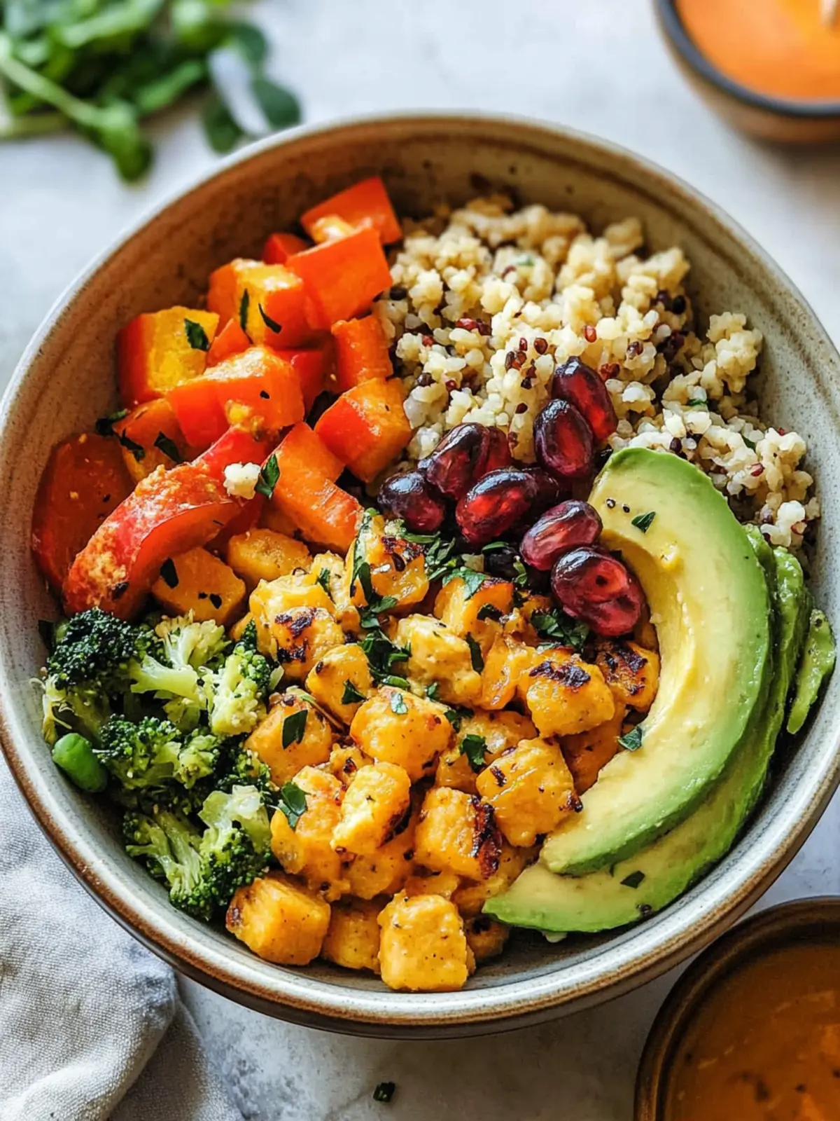 DELICIOUS Anti-Inflammatory Harvest Glow Bowl, dietitian recipe