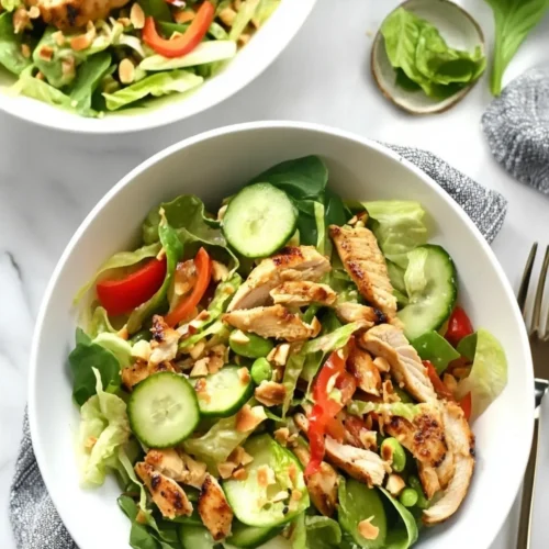 Asian Chicken Crunch Salad