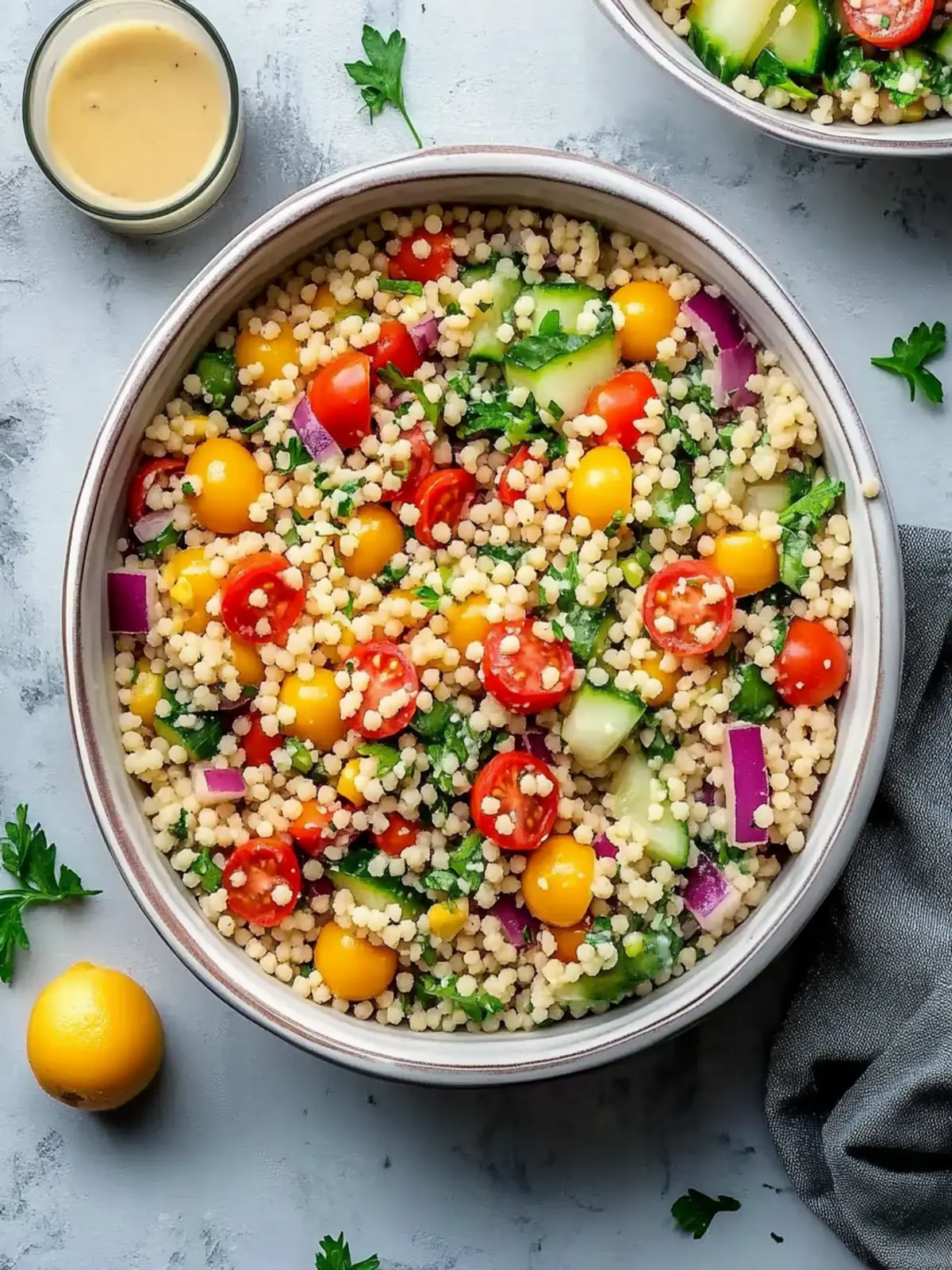 Couscous Salad Meal Prep
