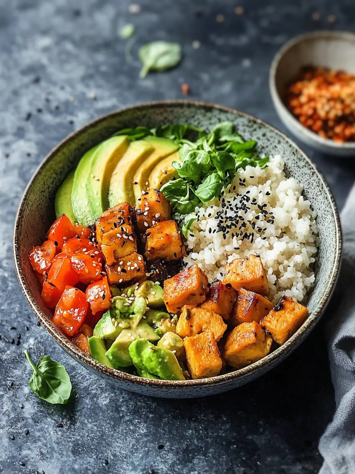 Vegan Low-Carb Buddha Bowls