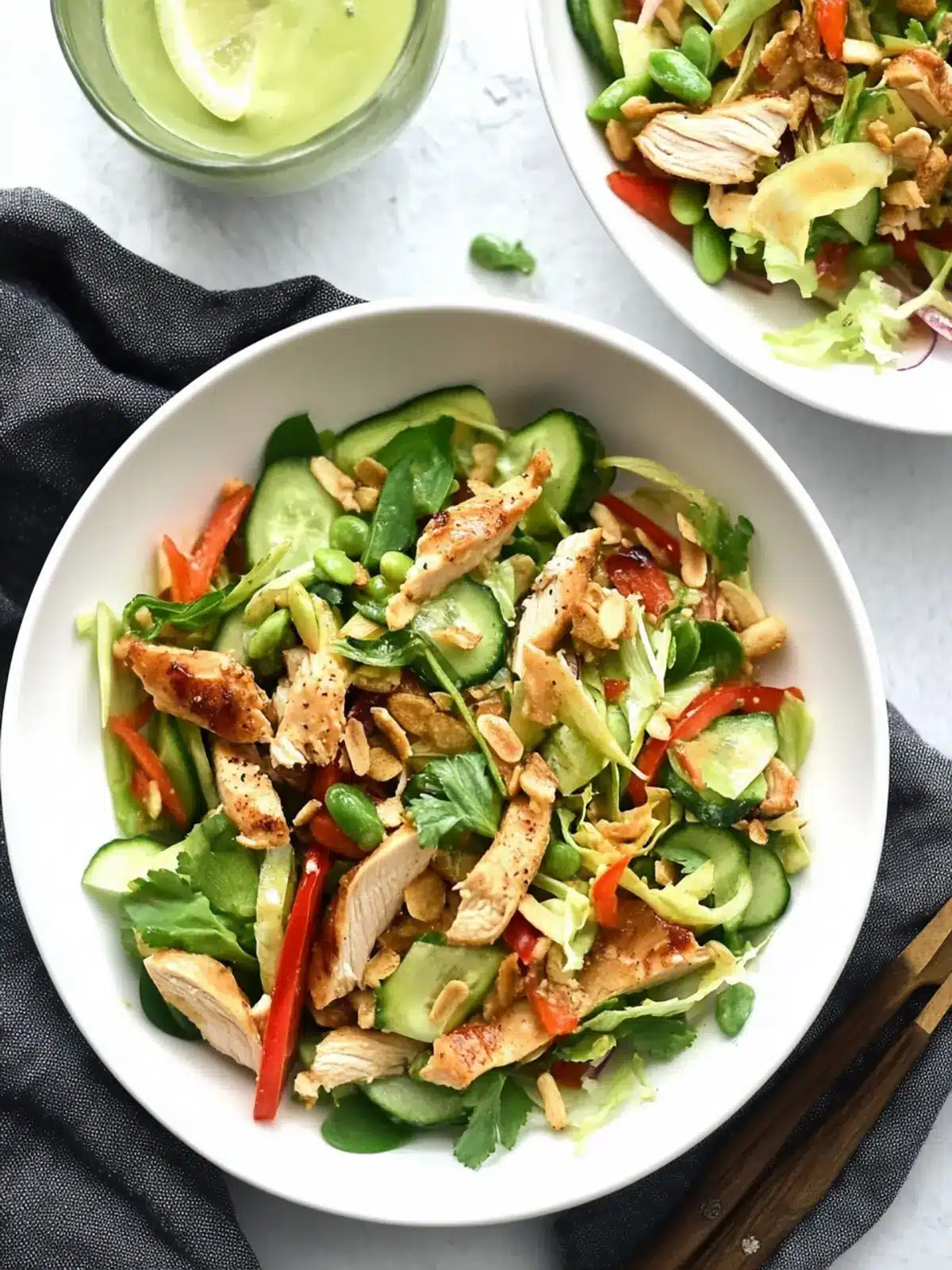 Asian Chicken Crunch Salad