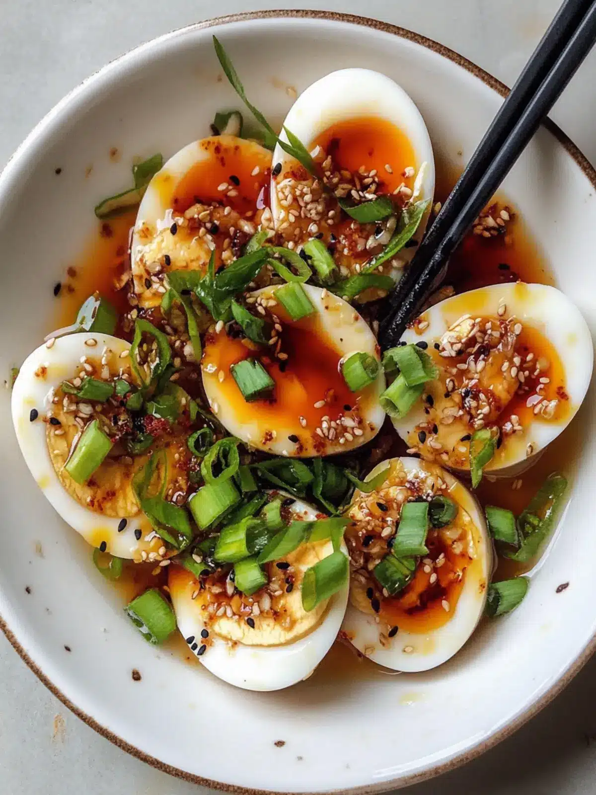 soy sauce eggs