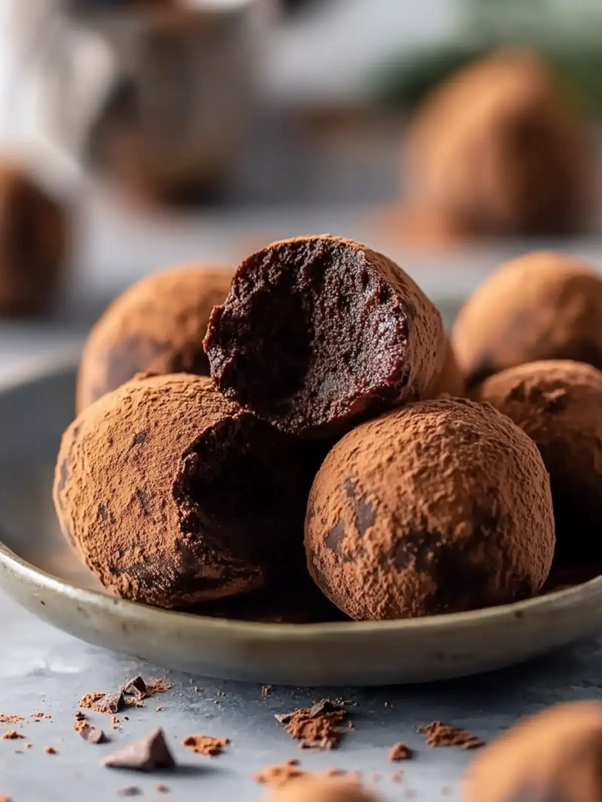 Dark Chocolate Truffles