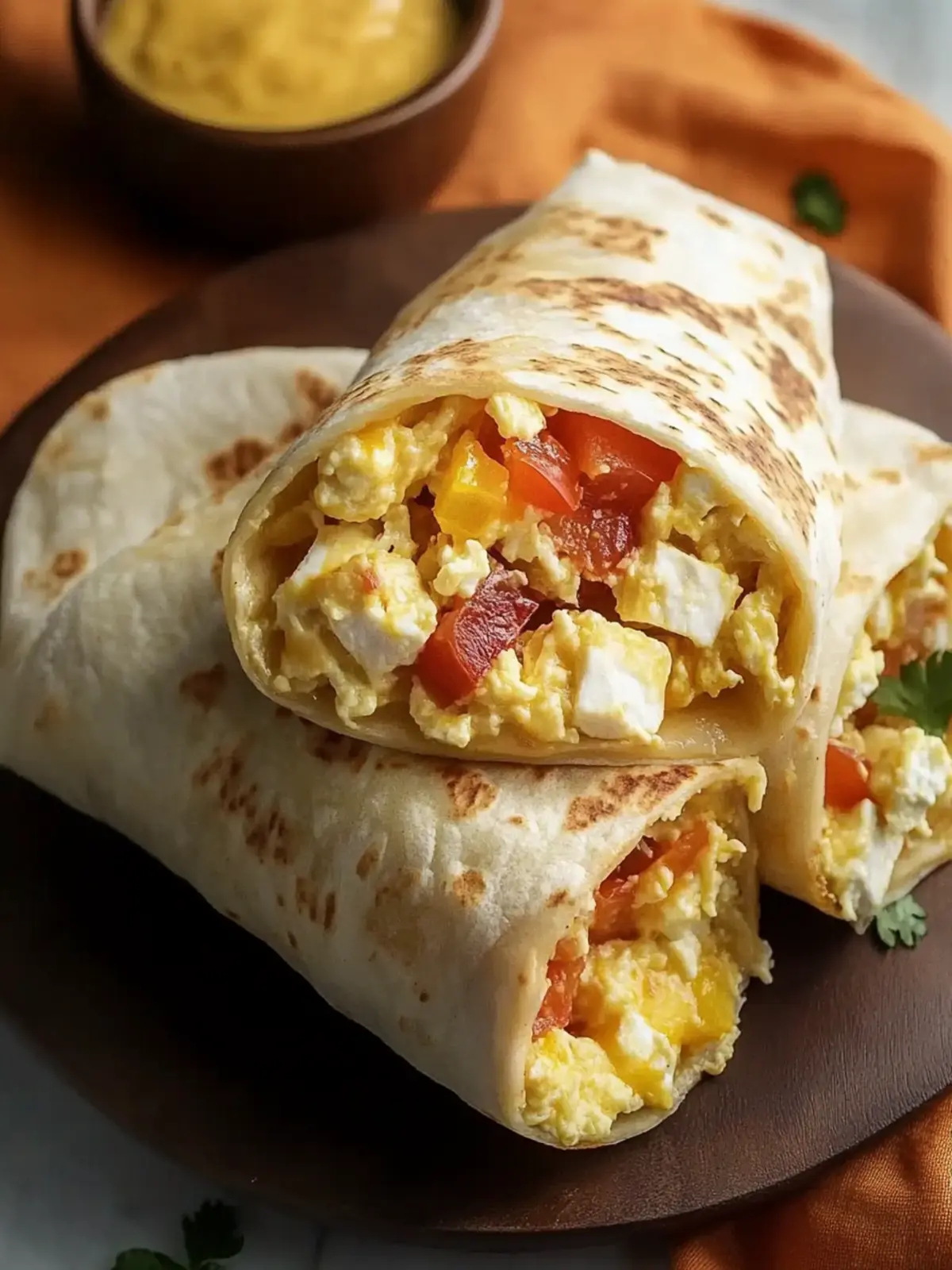 Classic Cottage Cheese Breakfast Burrito