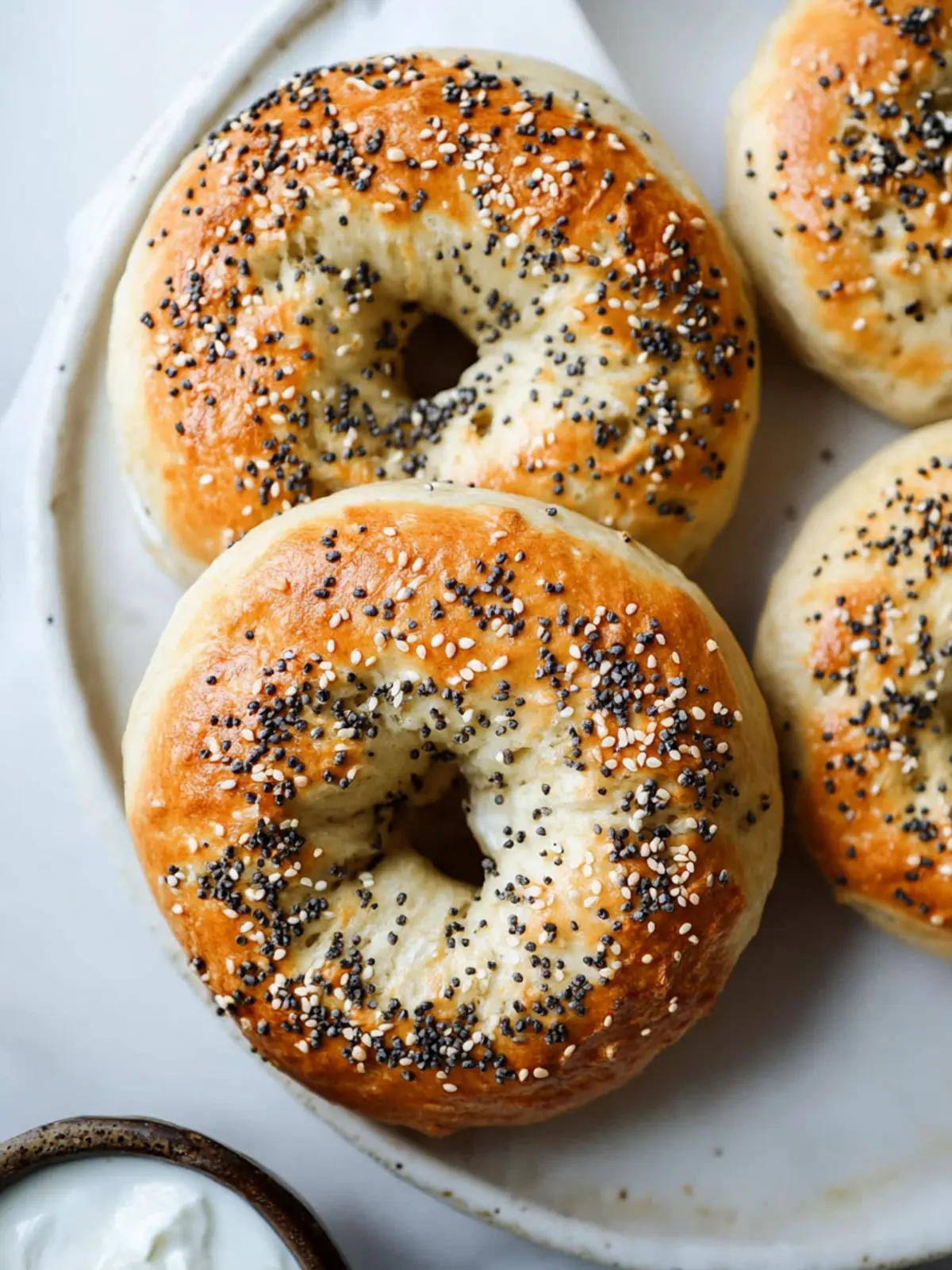 protein bagels with greek yogurt