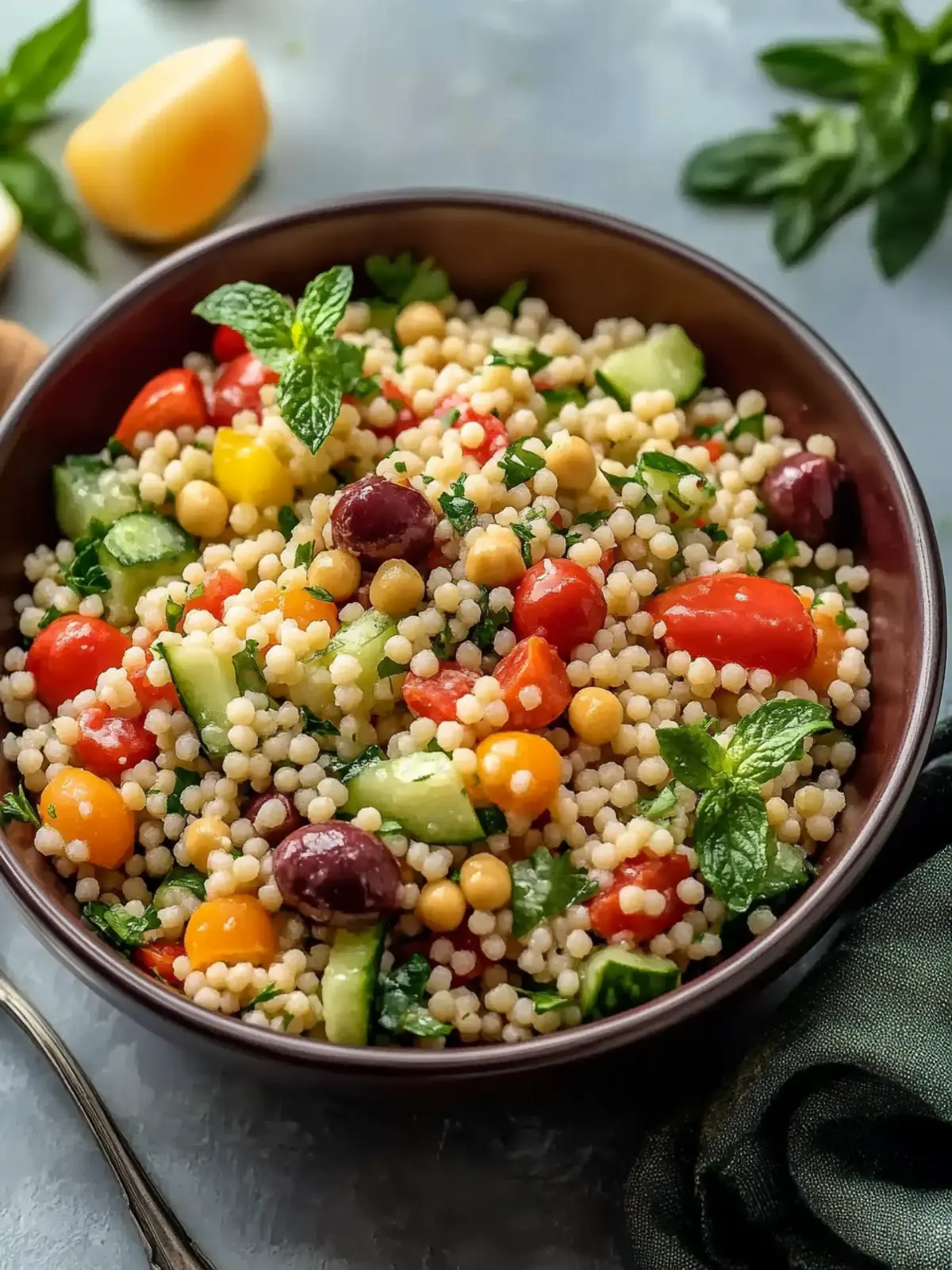 Mediterranean Couscous Salad