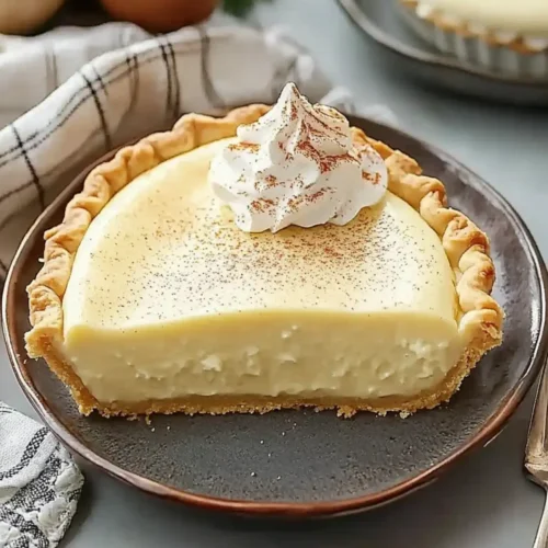 Best Eggnog Pie
