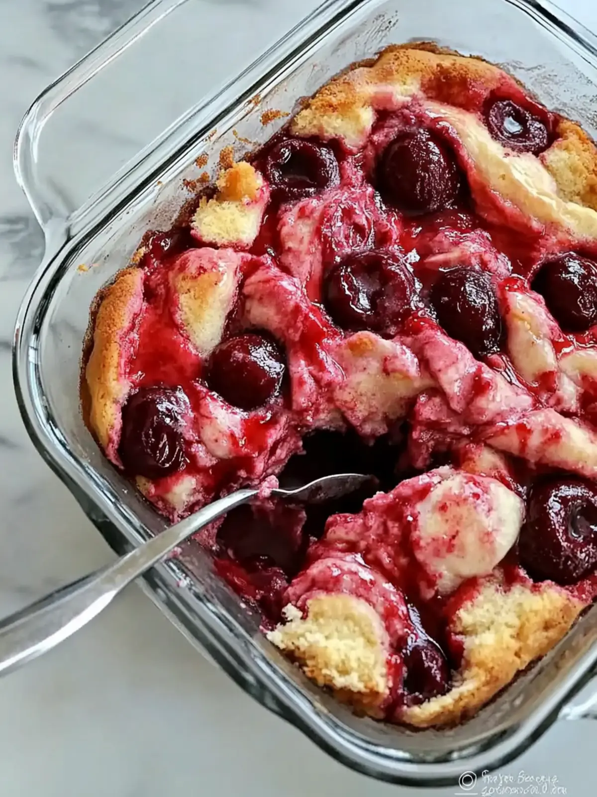 Cherry Swirl Cake recipe