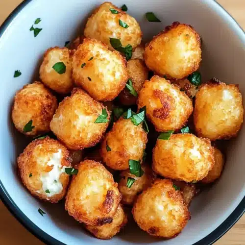 Two Ingredient Cottage Cheese Tots